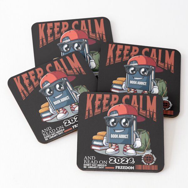 Item preview, Keep calm and read on designed and sold by Peerless-Prime.