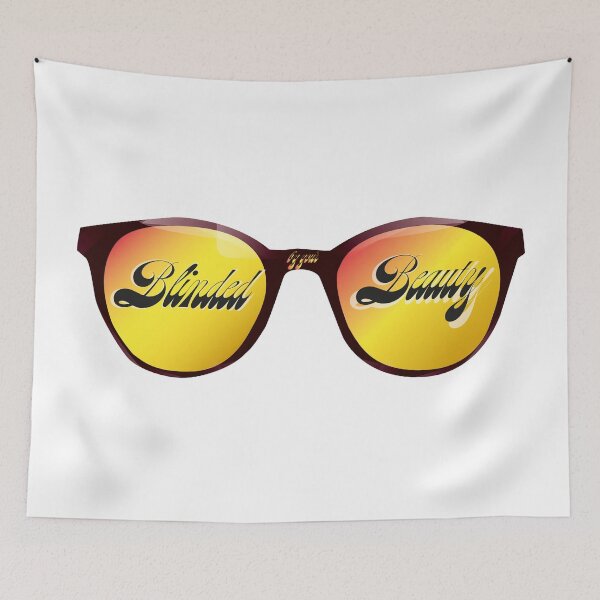 Item preview, Blinded by your beauty. My glasses are necessary. designed and sold by Folidee.