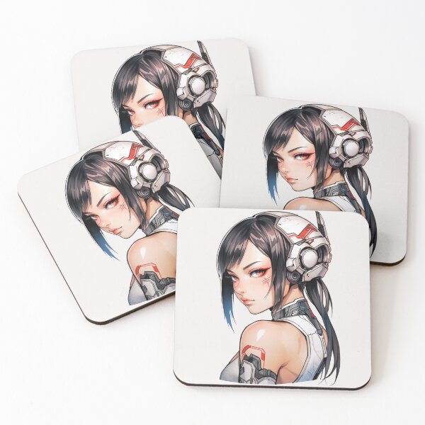 Aperçu de l'œuvre Cyborg Girl créée et vendue par ArtCraftLab.