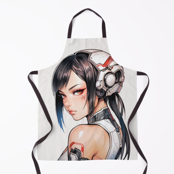 Aperçu de l'œuvre Cyborg Girl créée et vendue par ArtCraftLab.