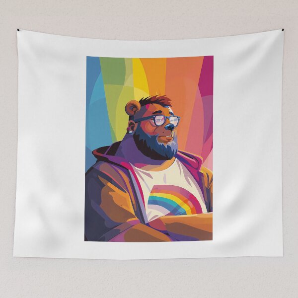 Item preview, Bear Pride designed and sold by MidArtForge.