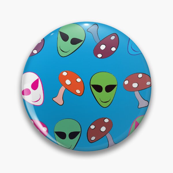 Item preview, Aliens and Mushrooms designed and sold by MCDPShop.