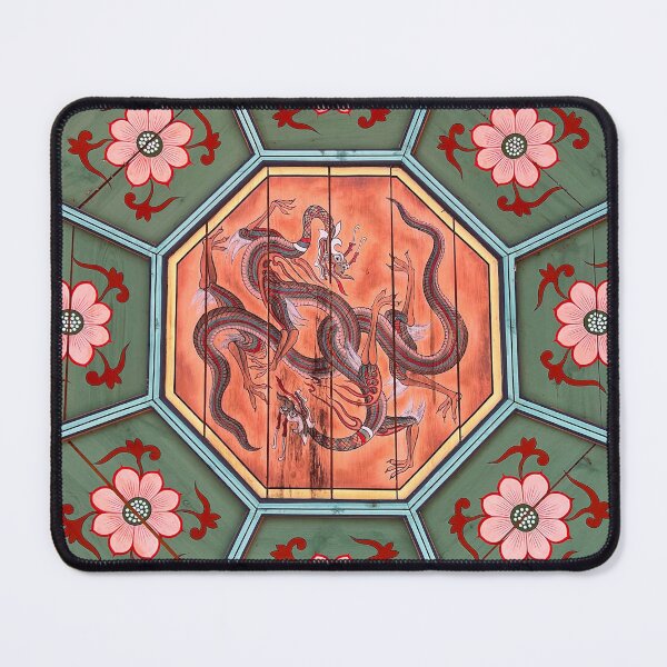 Item preview, Two Dragons Emblem | Traditional Korean Wall Art designed and sold by YemmyZImages.