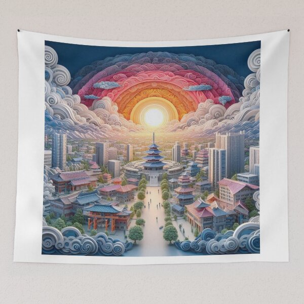 Item preview, Japanese city designed and sold by tilmizart.