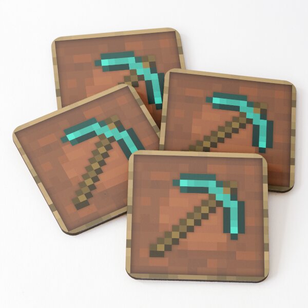 Item preview, Diamond Pickaxe Item Frame Minecraft designed and sold by Kubala Designs.