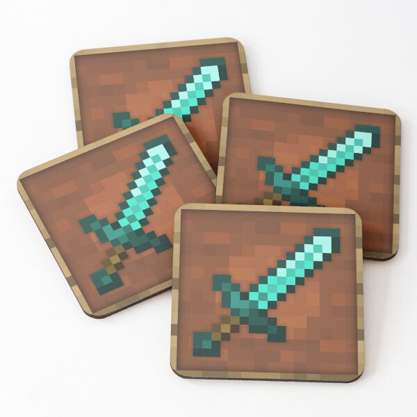 Item preview, Diamond Sword Item Frame Minecraft designed and sold by Kubala Designs.