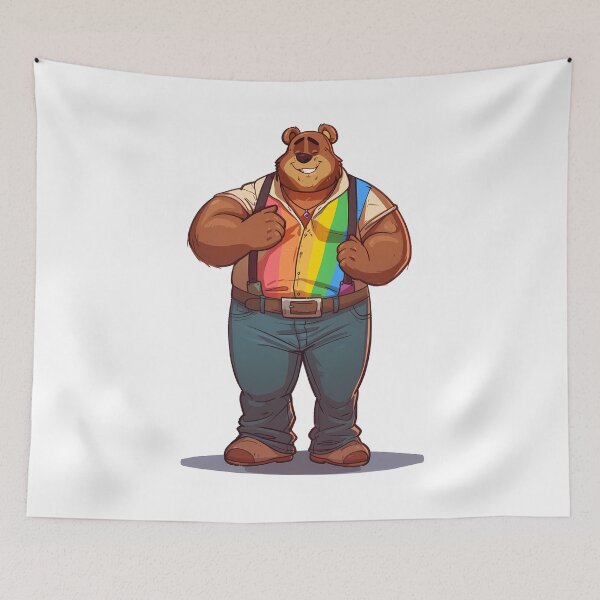 Item preview, Bear Pride designed and sold by MidArtForge.
