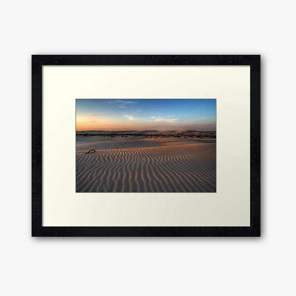 Item preview, Sunset at Birubi Beach Sand Dunes 1 designed and sold by Mike Salway.