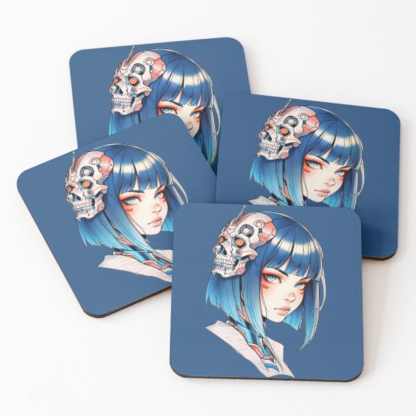 Aperçu de l'œuvre Cyborg Girl créée et vendue par ArtCraftLab.