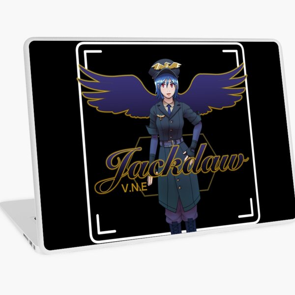 Jackdaw VNE merchandise - Black series Laptop Skin