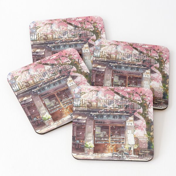 Item preview, Cherry Blossom Café Serenity designed and sold by smartart42.