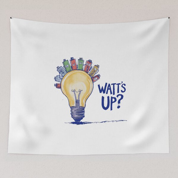 Item preview, Watt's Up? designed and sold by Gentle40Winks.