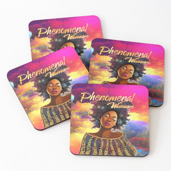 Item preview, Phenomenal Woman, Melanin Queen, African American Woman designed and sold by Item Geeks.