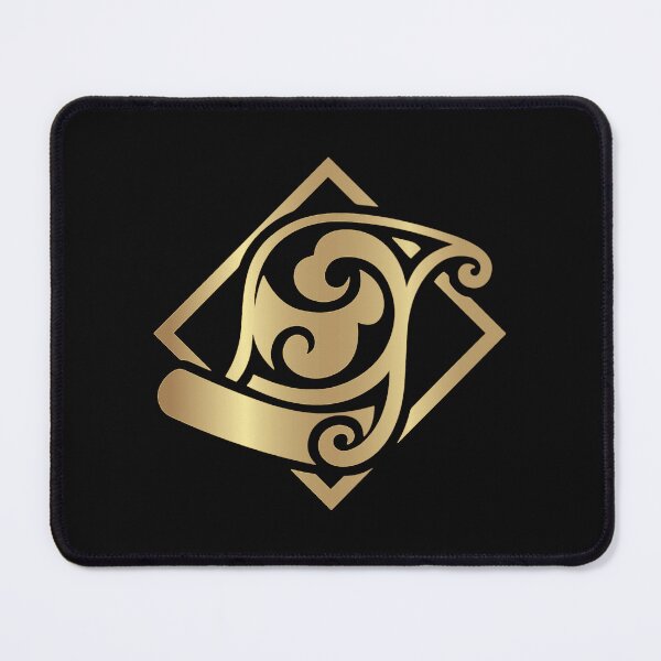 Item preview, Xingqui Genshin Impact Character Gold Symbol designed and sold by Kubala Designs.