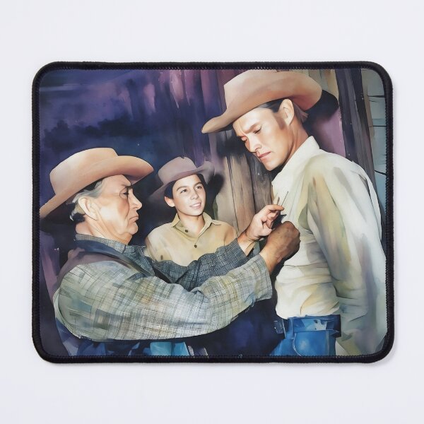 Item preview, Deputized - The Rifleman - Watercolor designed and sold by deusrex007.