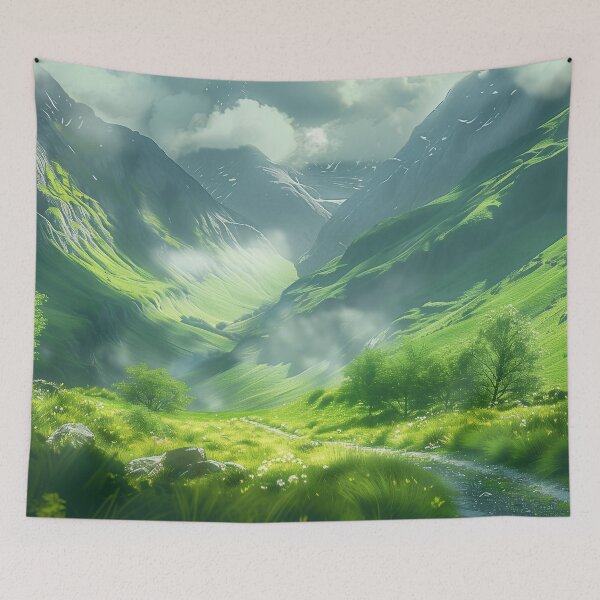 Item preview, Lush Valley Serenity designed and sold by smartart42.