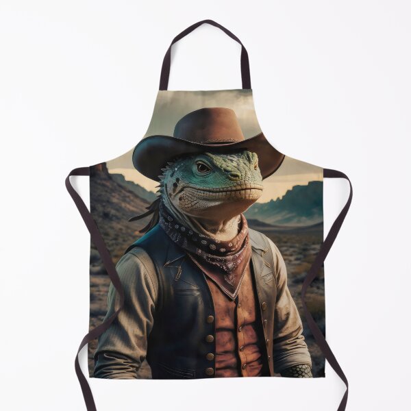 Item preview, Cowboy lizard. designed and sold by MyHappyArtShop.