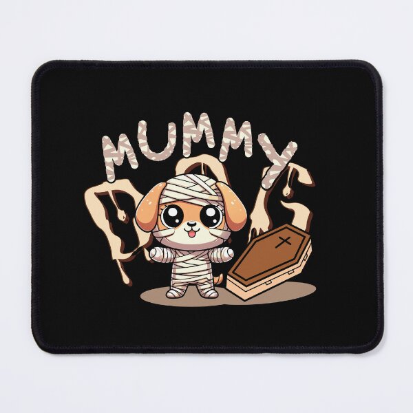 Item preview, mummy dog, bandaged dog, dog on halloween designed and sold by antcpjr682.