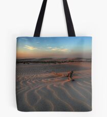 Sunset at Birubi Beach Sand Dunes 3 Tote Bag
