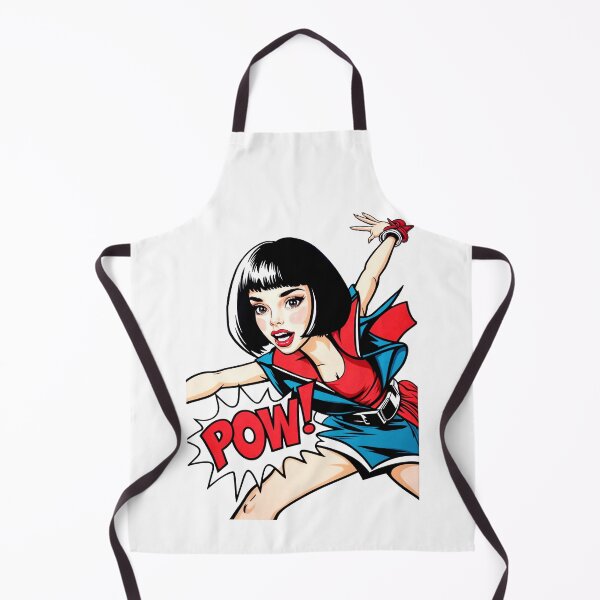 Item preview, POW! Dynamic Comic Book Style Action Punch in Red, Black, and White designed and sold by SplashTastic.