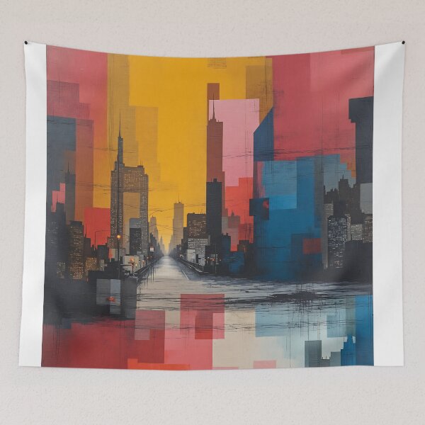 Item preview, Unison of Traditional Arts and Street Murals in Urban Landscapes designed and sold by PanoramaPrints.