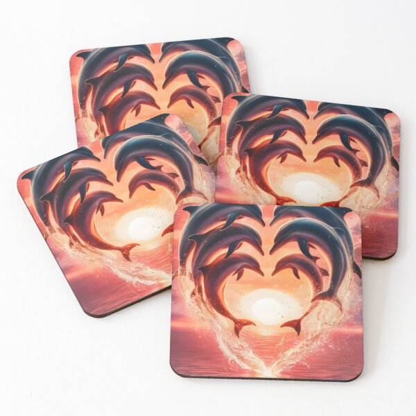Item preview, Dolphins. designed and sold by MyHappyArtShop.