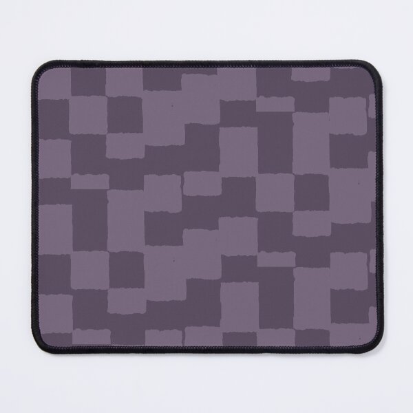 Item preview, shifted checkerboard pattern in mauve and plum purple designed and sold by colorofmagic.