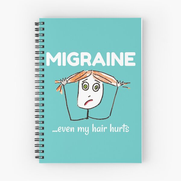 Item preview, Migraine...even my hair hurts! Migraine Awareness  designed and sold by emma60.