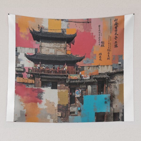 Item preview, Urban Fusion: Mira & Xu's Mosaic designed and sold by PanoramaPrints.