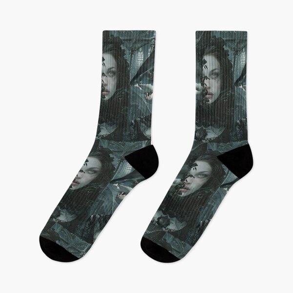 Item preview, Gothic Surrealism: Portrait of Elegance and Enigma designed and sold by AI-Only Creations.