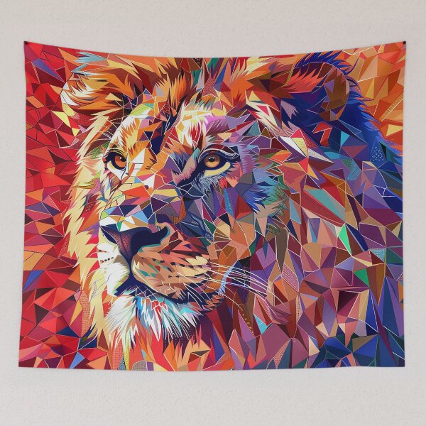 Item preview, Lion Illustration Art designed and sold by nomiraclehere.