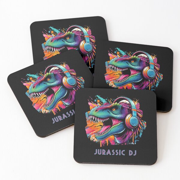 Item preview, Jurassic DJ - T-Rex - Dinosaur designed and sold by KolbaVison.