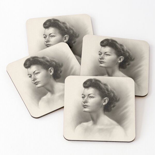 Item preview, Ava Gardner, pencil portrait designed and sold by maria0505.