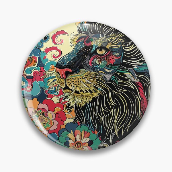 Item preview, Lion Illustration Art designed and sold by nomiraclehere.