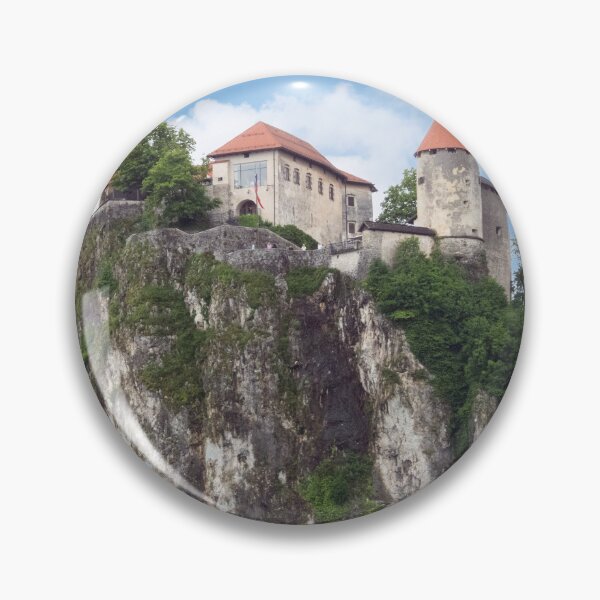 Item preview, Lake Bled Castle, Bled, Slovenia designed and sold by HazelWright.