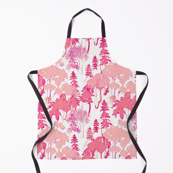 Item preview, Soft pink forest pattern designed and sold by Clara Fruggeri.