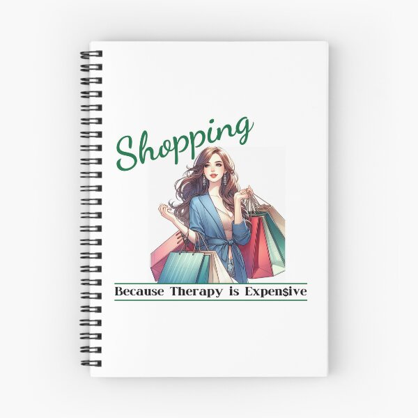 Item preview, Shopping: Because Therapy is Expensive designed and sold by SassiDesigns.