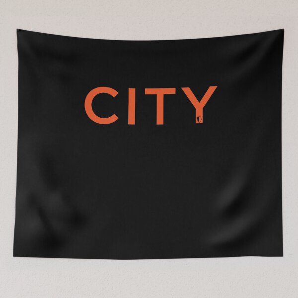 Item preview, CITY | Black & Orange designed and sold by GOBBI-DESIGN.