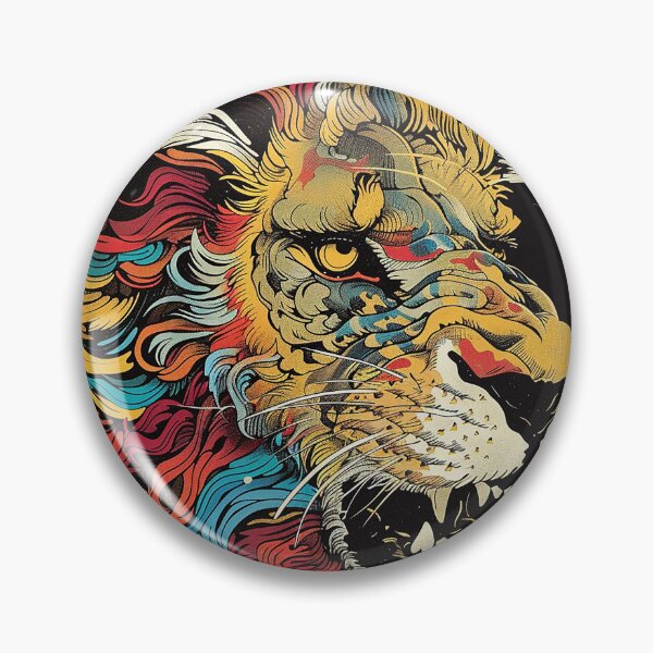 Item preview, Lion Illustration Art designed and sold by nomiraclehere.