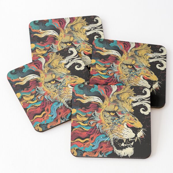 Item preview, Lion Illustration Art designed and sold by nomiraclehere.