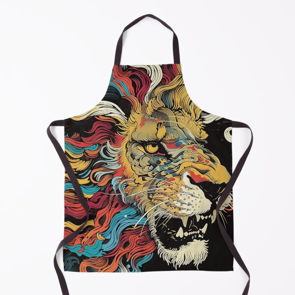 Item preview, Lion Illustration Art designed and sold by nomiraclehere.