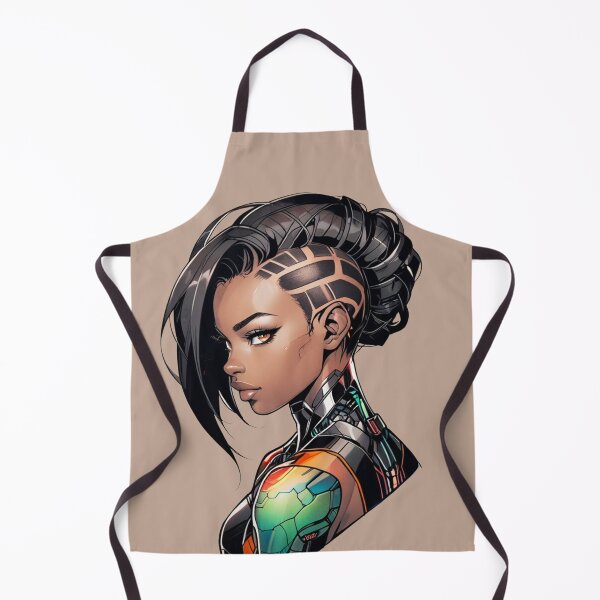 Aperçu de l'œuvre Cyborg Girl créée et vendue par ArtCraftLab.