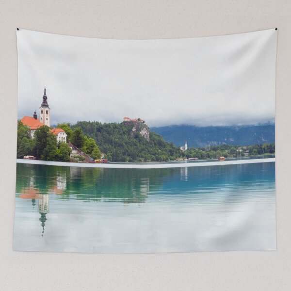 Item preview, Church of St. Martin, Bled, Slovenia designed and sold by HazelWright.