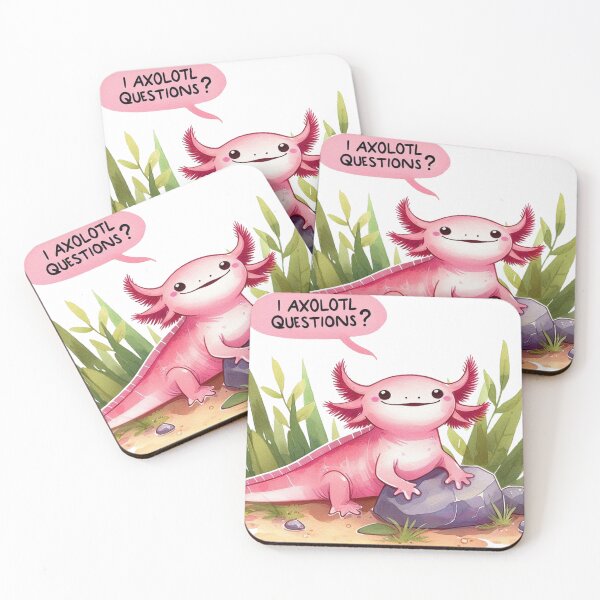 Item preview, I Axolotl Questions designed and sold by maximinano100k.