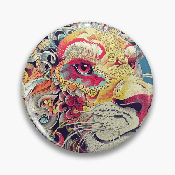 Item preview, Lion Illustration Art designed and sold by nomiraclehere.