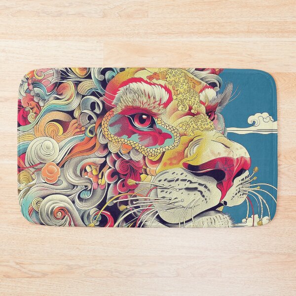 Item preview, Lion Illustration Art designed and sold by nomiraclehere.
