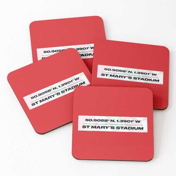 Item preview, Southampton FC: St Mary's Coordinates designed and sold by BeetleDesigns.
