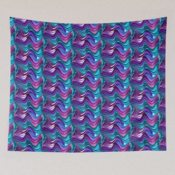 Item preview, Abstract Pattern Light And Dark Blue  And Purple Colors designed and sold by Designfs.