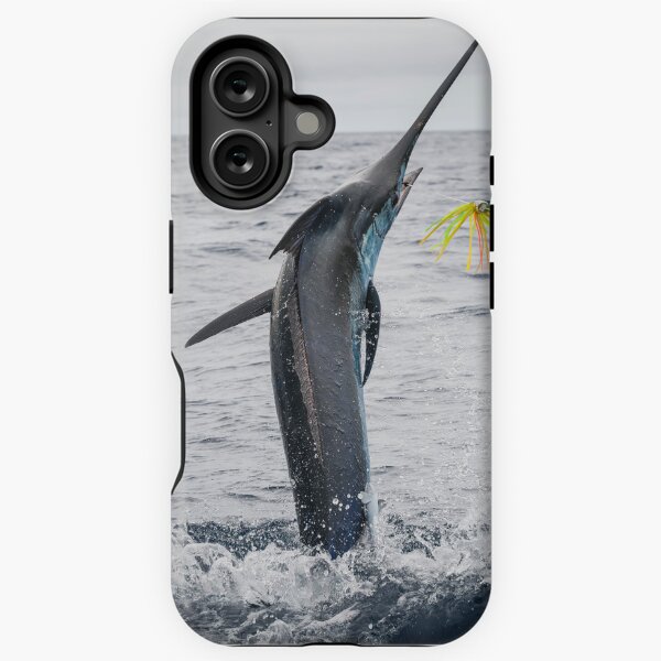 Vista previa del artículo con la obra «Pez marlín azul», diseñado y vendido por FishingNation.