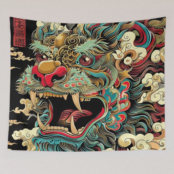 Item preview, Lion Illustration Art designed and sold by nomiraclehere.